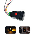 39mm 4-Pole LED Light Push Button Switch for Fog Light DRL (Year–Year)