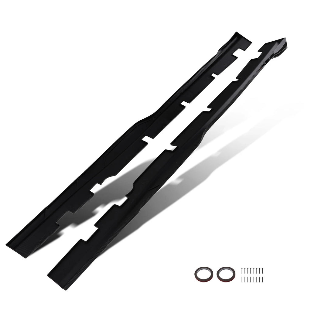 Lower Body Side Skirt Extensions for Dodge Charger (2015–2023) Carbon Look