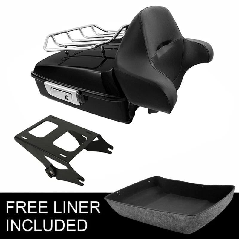 Chopped Trunk Backrest for Harley Touring Road King (2014–2026)
