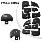 Steering Wheel Button Cover Set for Mercedes-Benz Cars