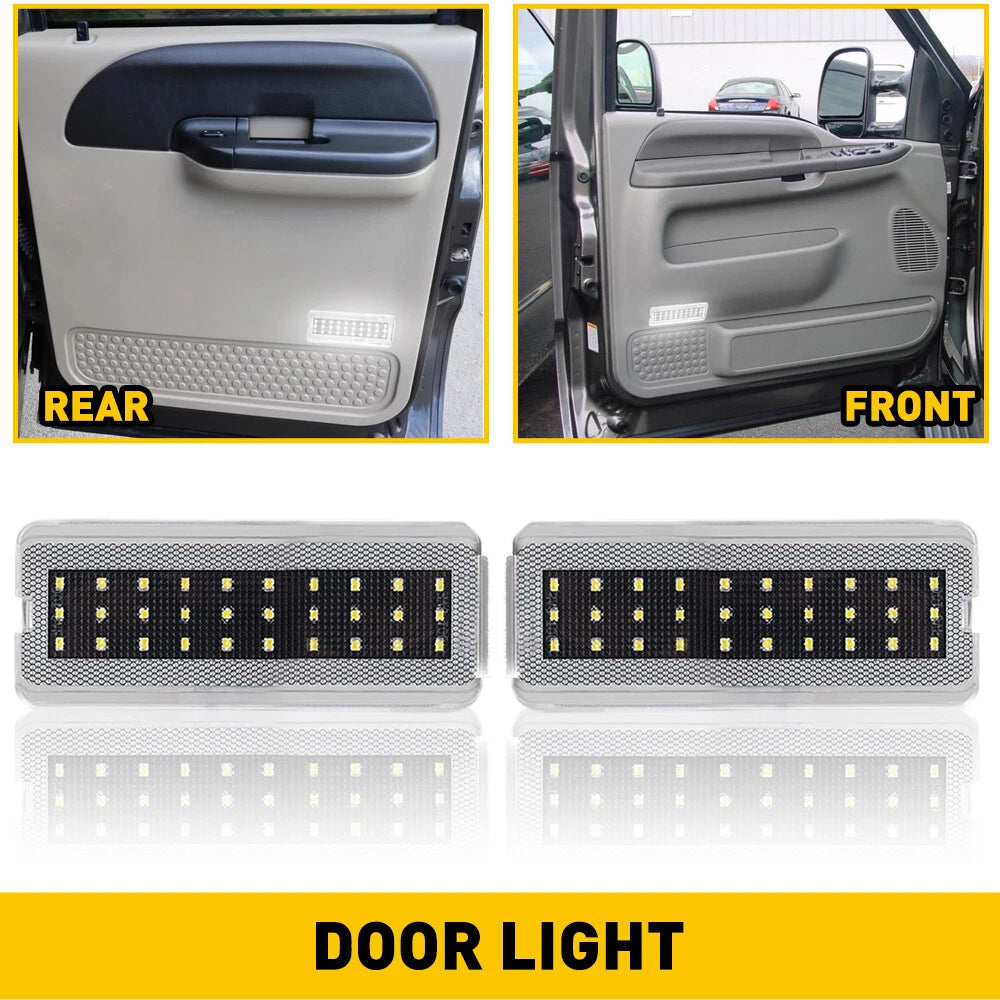 Set of 2 Interior Door Panel Courtesy Lights for Ford Excursion (2000–2005)
