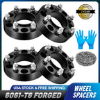 Set of 4 Hubcentric 1.5" Wheel Spacers 6x5.5 12x1.5 for Ford Ranger (2019–2022)