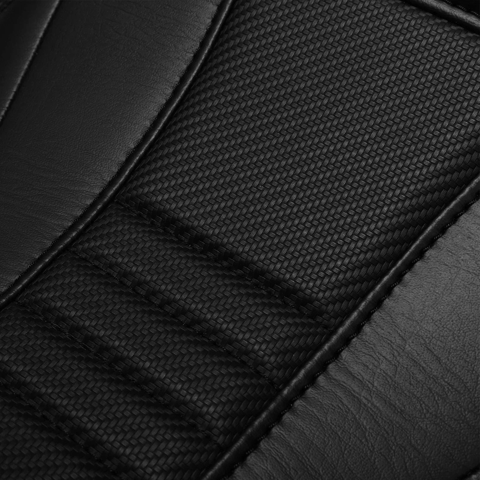 Driver Passenger Seat Black for Honda Shadow Spirit VT750C2 (2007 - 2015)