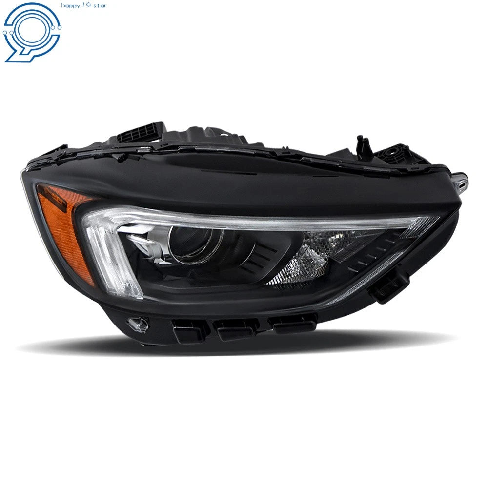 LED Headlight Assembly for Ford Edge (2019-2023) Black Housing Right