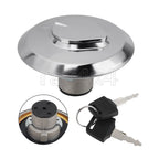 Fuel Gas Cap Tank Lock for Honda CM400T CM450A CM450C CM450E Silver Wing 650