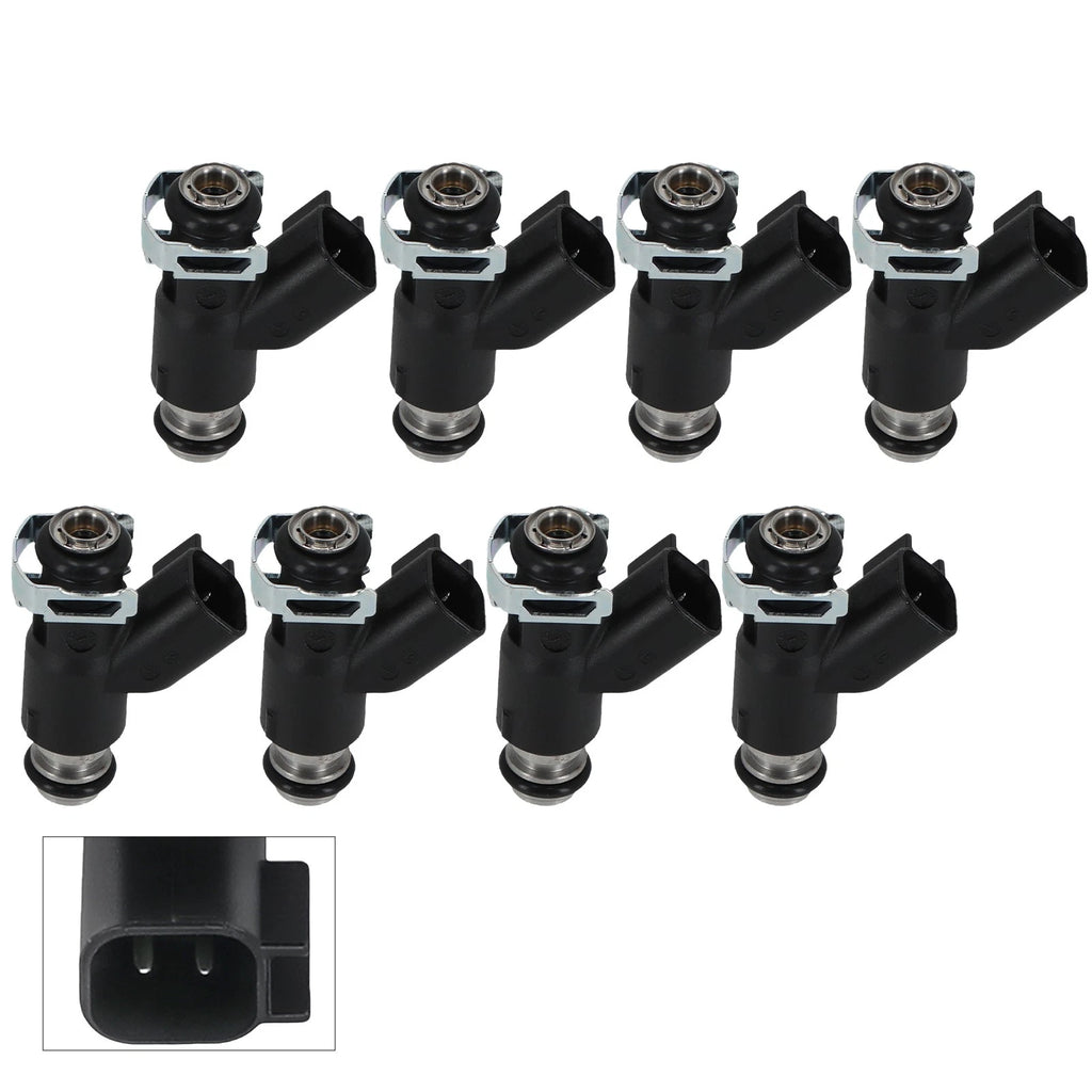 Set of 8 Fuel Injectors for GM L96 Flex Fuel (2007–2014) 12613412 217-3412
