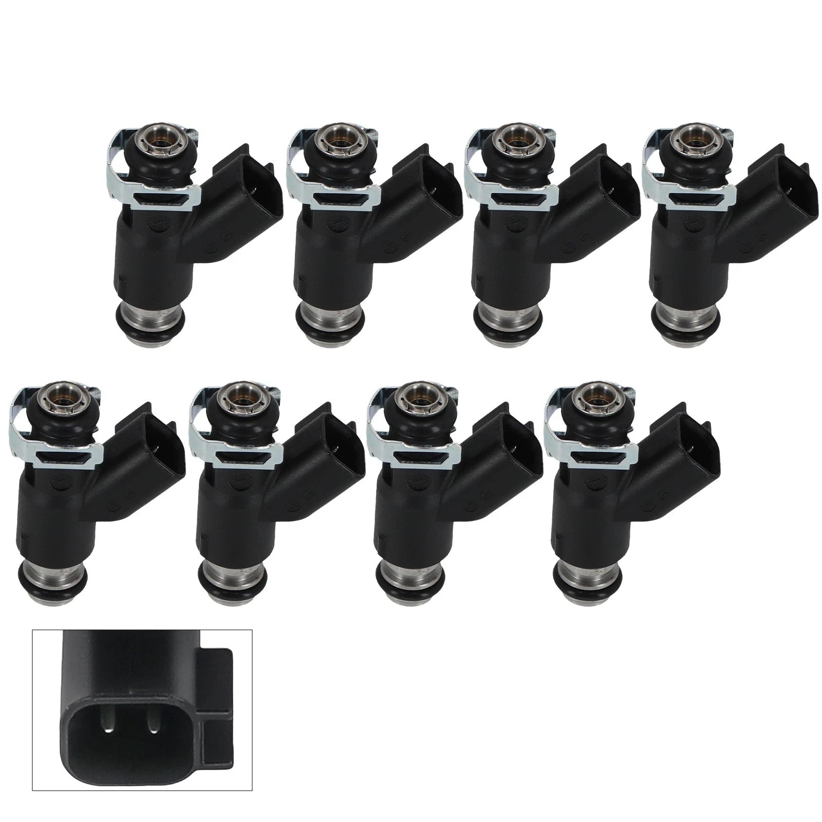 Set of 8 Fuel Injectors for GM L96 Flex Fuel (2007–2014) 12613412 217-3412