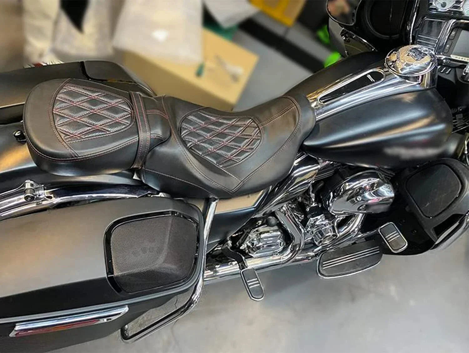 Low-Profile Seat Set for Harley Touring Road Glide Special (2009-2025)