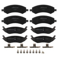 Set of 4 Ceramic Brake Pads for Dodge Ram 1500 (2006–2010) P-1084 P-967