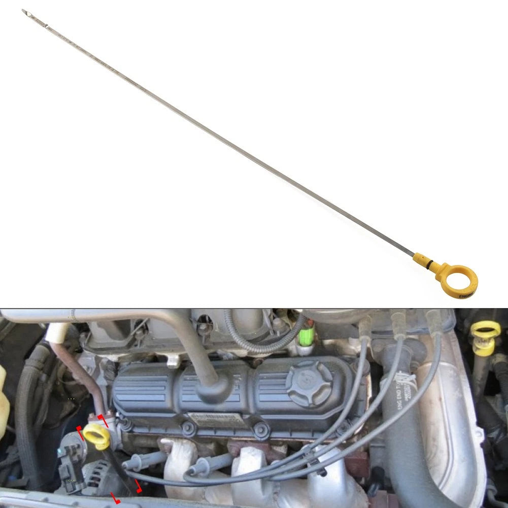 Engine Oil Level Dipstick for Dodge Caravan, Chrysler Pacifica, Town & Country (2008–2023)