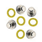 4X Lower Unit Drain Plug Gearcase Screw for Mercury (18-2244, 10-79953A2, 10-79953Q2)