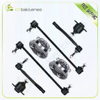 8Pc Front Wheel Hub & Bearing Suspension Kit for Volvo V70 S80 S60