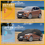 Waterproof Car Cover for Ford Kuga (2013–2024) Black 210D-PU