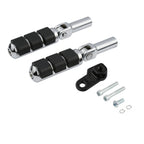 Chrome Rear Foot Pegs Mount for Harley Softail (2008–2011, 2012–2017)