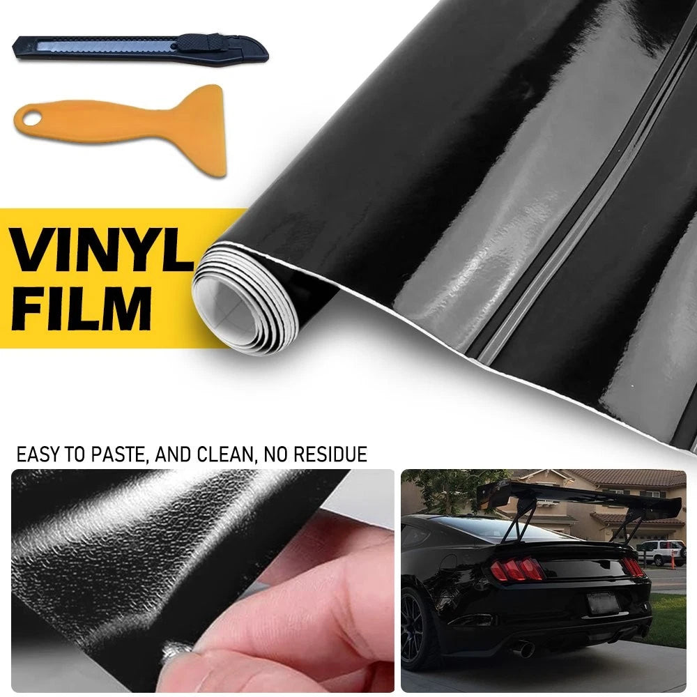 Gloss Black Vinyl Wrap for Toyota 4Runner (2010–2023)