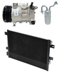 AC Compressor Kit With Condenser for Dodge Avenger 2.4L (2012–2014)