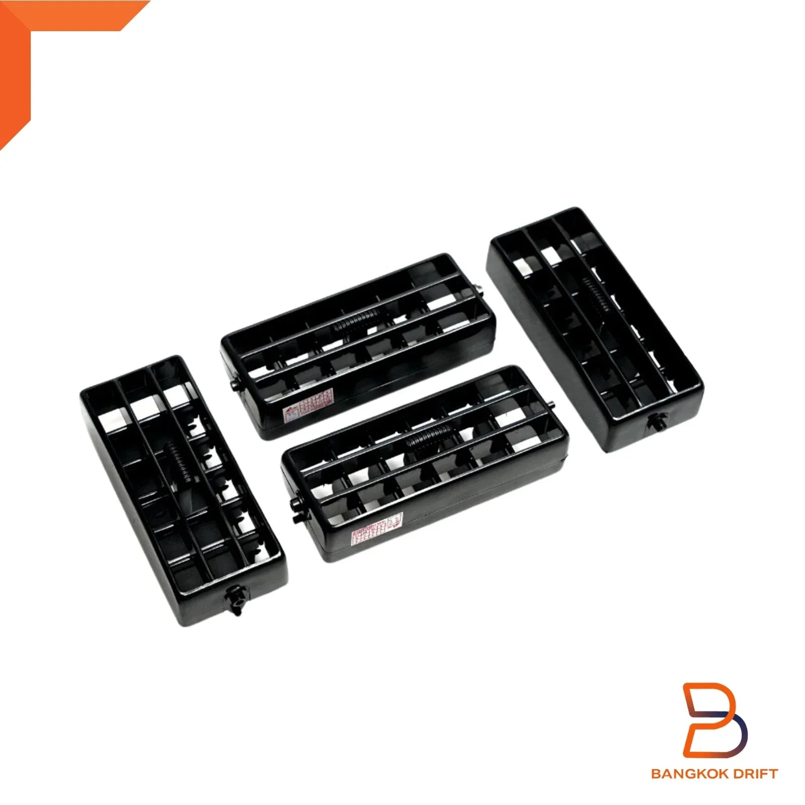Grey Black Heater Air Vent Grille for Nissan Navara D21 (1986-1997)