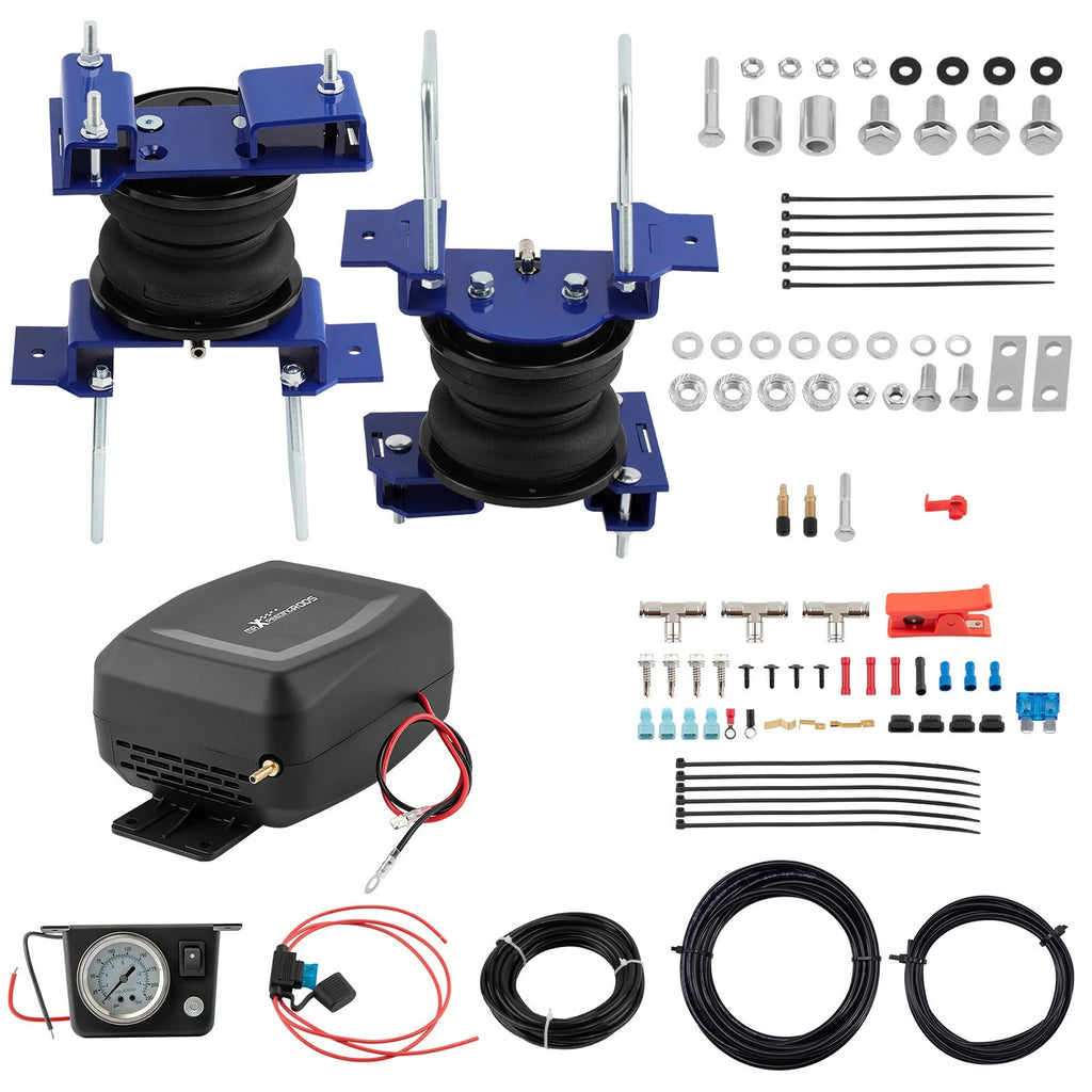 Air Spring Bags & Compressor Kit for Chevy Silverado 1500 2WD 4WD (2019–2025)