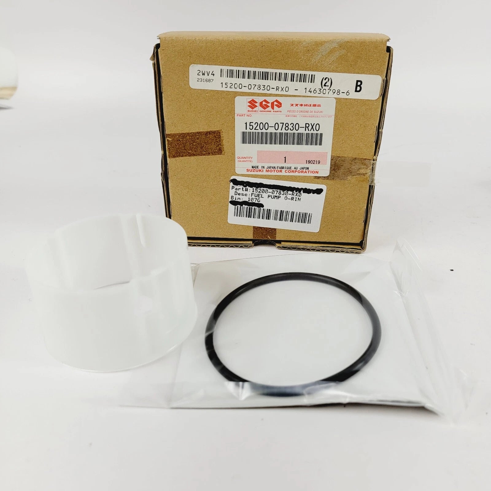 OEM Fuel Pump O-Ring for Suzuki GSXR-1000 (2001–2023) 15200-07830-RX0