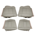 Leather Cover Set for Acura RDX (2007–2012) Gray Perforated Front Seats