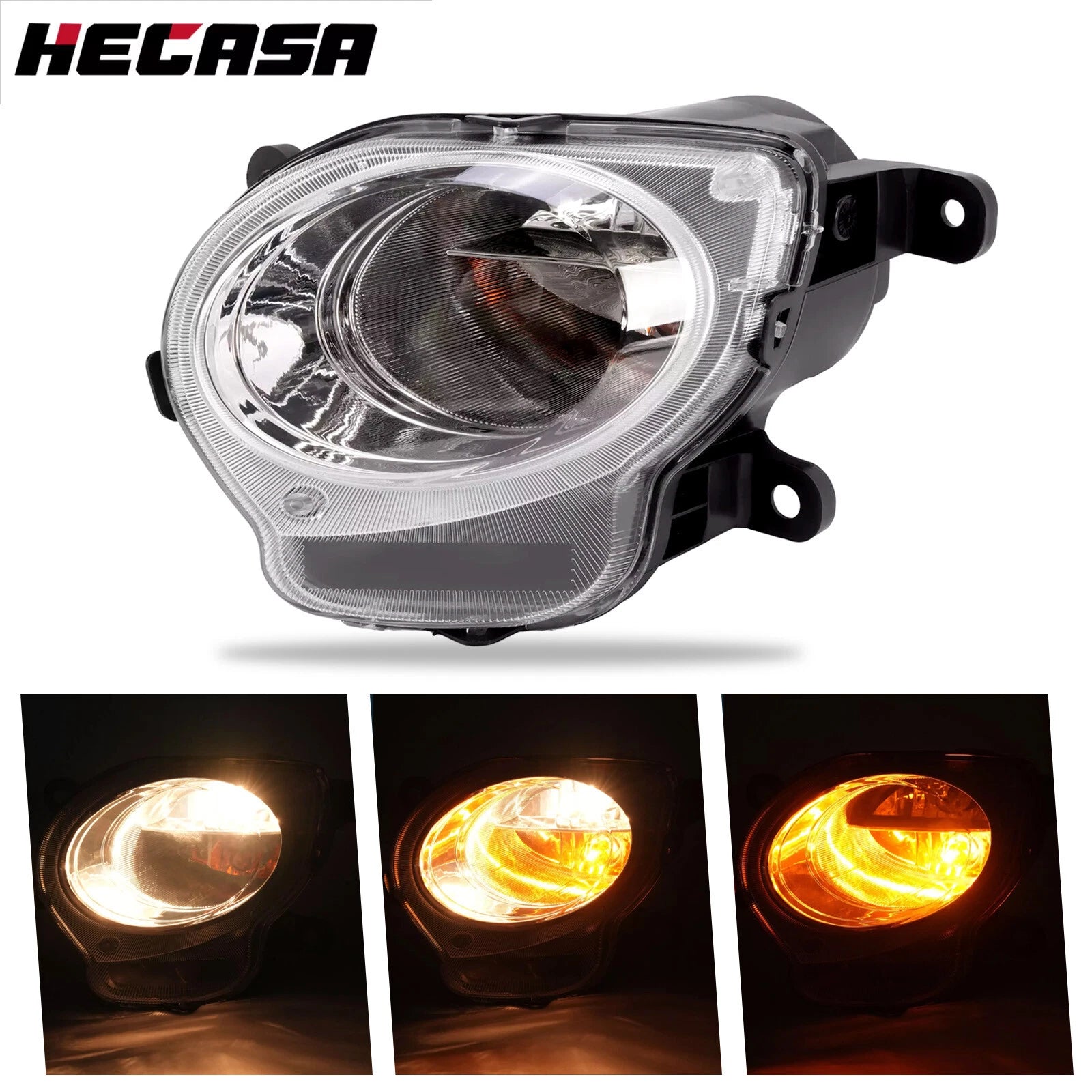 Clear Turn Signal Light LH for Fiat 500 (2012–2017)