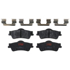 Set of 4 Disc Brake Pads for Pontiac G8 (2008–2009)