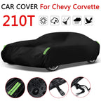 Full Car Cover for Chevy Corvette (210T, Waterproof, Outdoor, All Weather)
