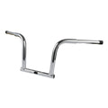 Chrome 12" Rise Handlebar for Harley Dyna FXDB FXDF (2006–2017)