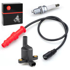Ignition Coil with Wire Cap & Spark Plug for Polaris Ranger 500 Crew (2008–2013)