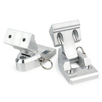 Pair Seat Hinge for Kawasaki SC Super Chicken (11047-3733-8C) Silver