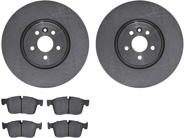 Front Brake Pad and Rotor Kit for Jaguar I-Pace (2019–2020) TC622HK