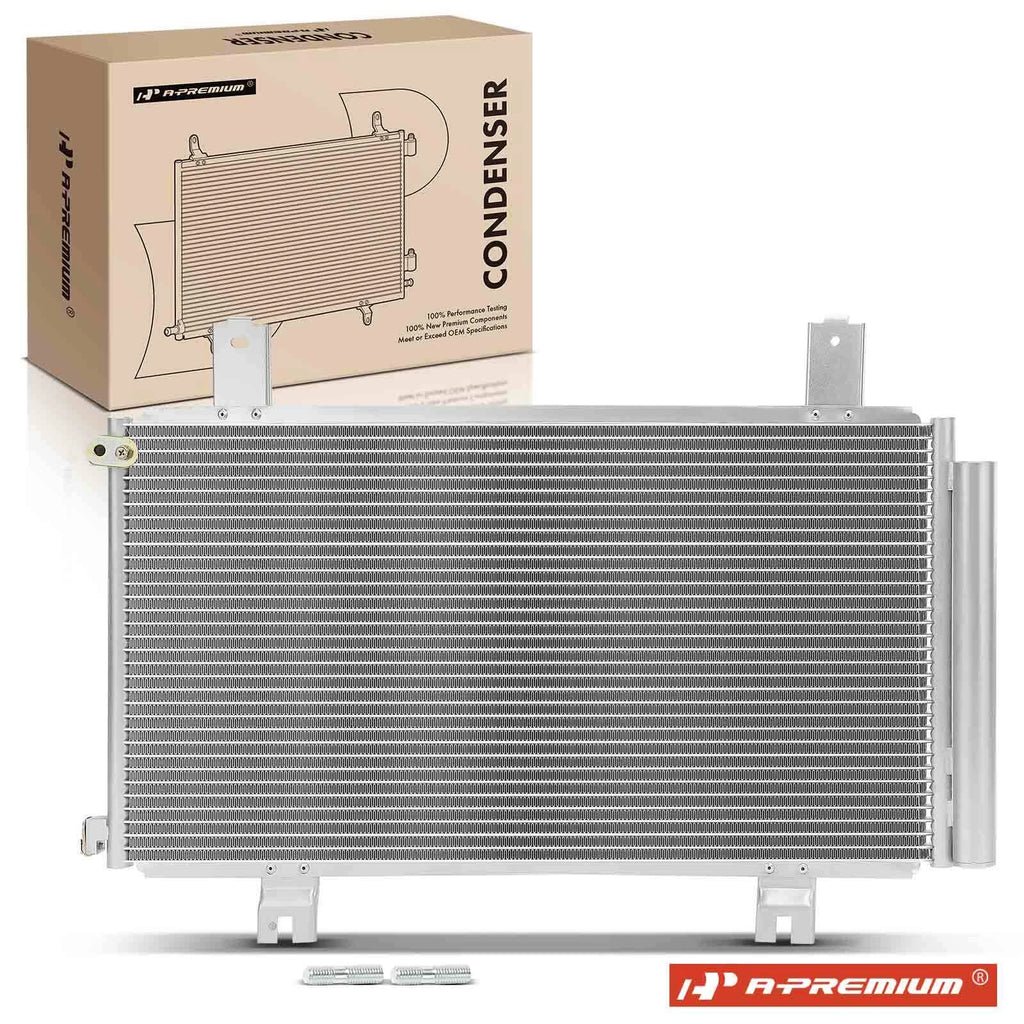 A/C Condenser with Receiver Drier & Bracket for Honda Civic Accord 