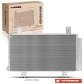 A/C Condenser with Receiver Drier & Bracket for Honda Civic Accord 