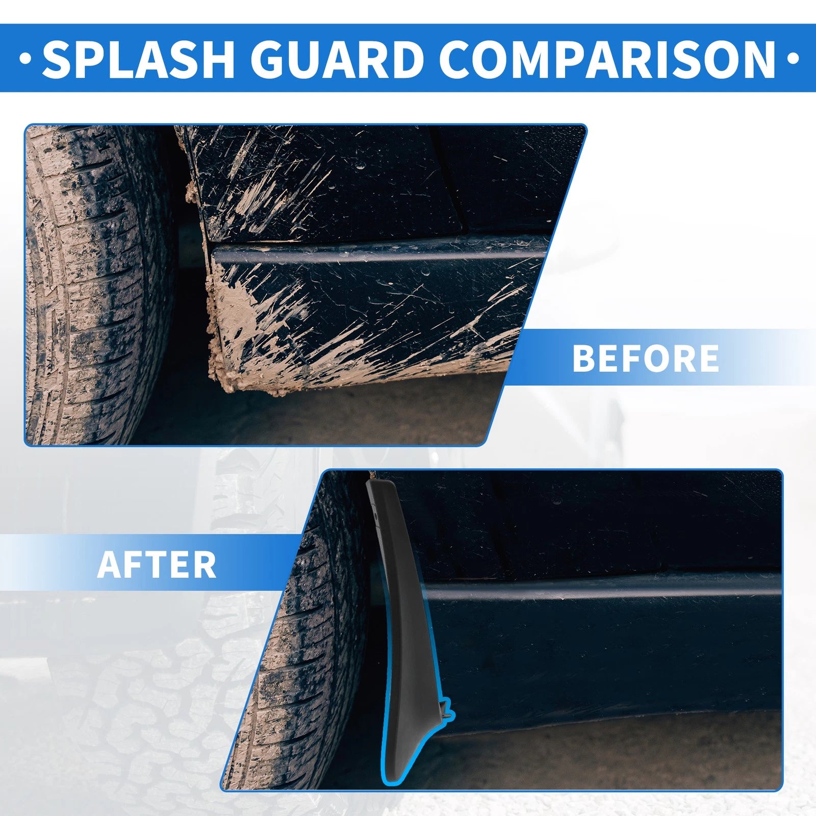 Mud Flaps for Chevrolet Equinox (2025–2026) Front & Rear Splash Guards