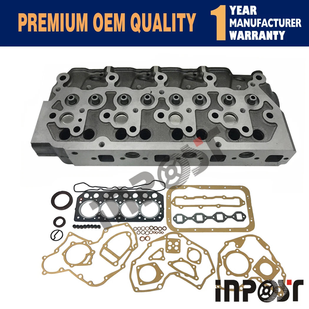 Cylinder Head & Gasket Kit for Mitsubishi MM35T MM40CR (Excavator)