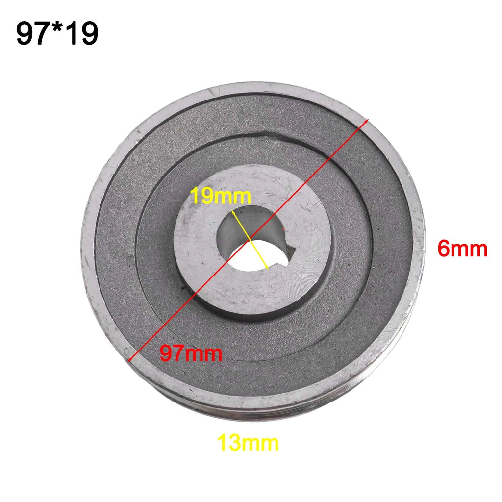 Single Groove Aluminum Belt Pulley for Motors (A Type Triangle Belts)