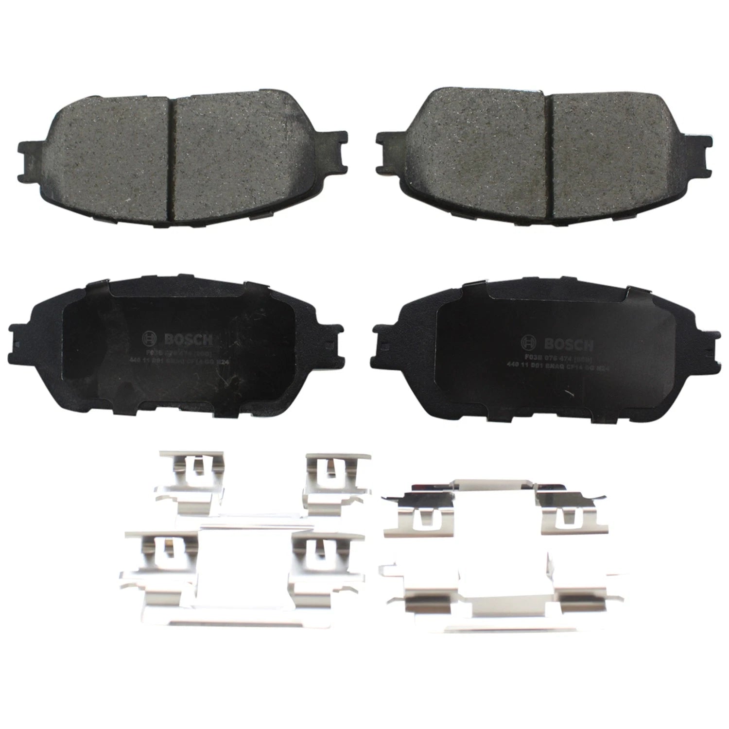 DuraGo Front Rotors & Bosch QuietCast Pads Kit for ES330 (2004–2006)
