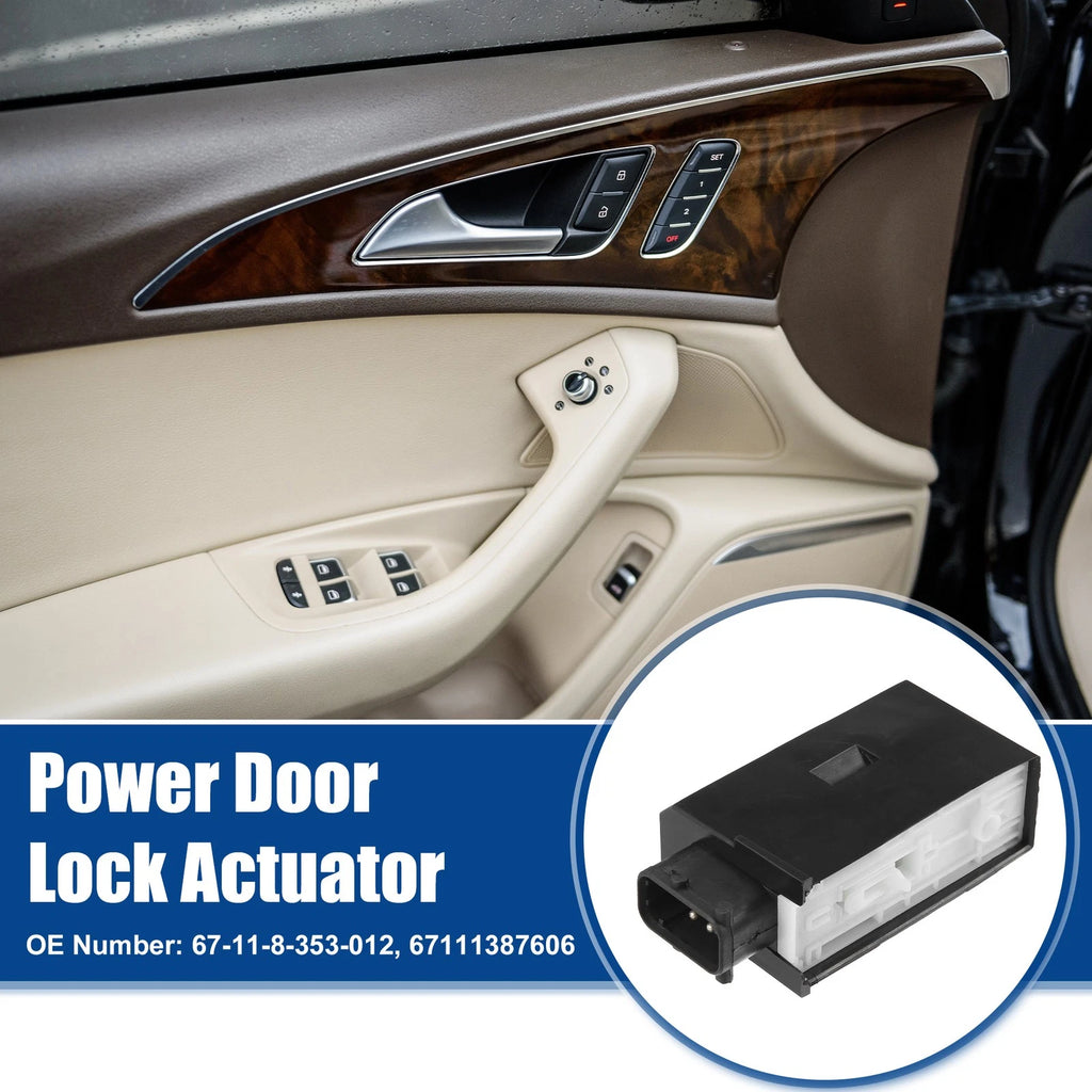Door Lock Latch Actuator for BMW (2000–2006) 67-11-8-353-012