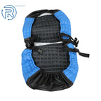 Set of 2 Blue Vinyl Front Seat Covers for Club Car DS