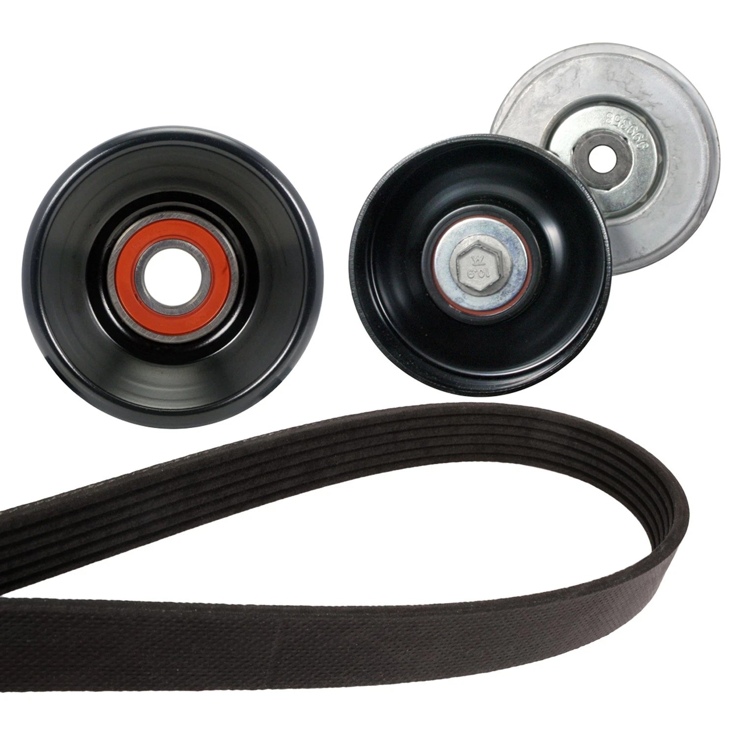 Drive Belt Idler Pulley Tensioner Kit for Ford F-150 (2004–2008)