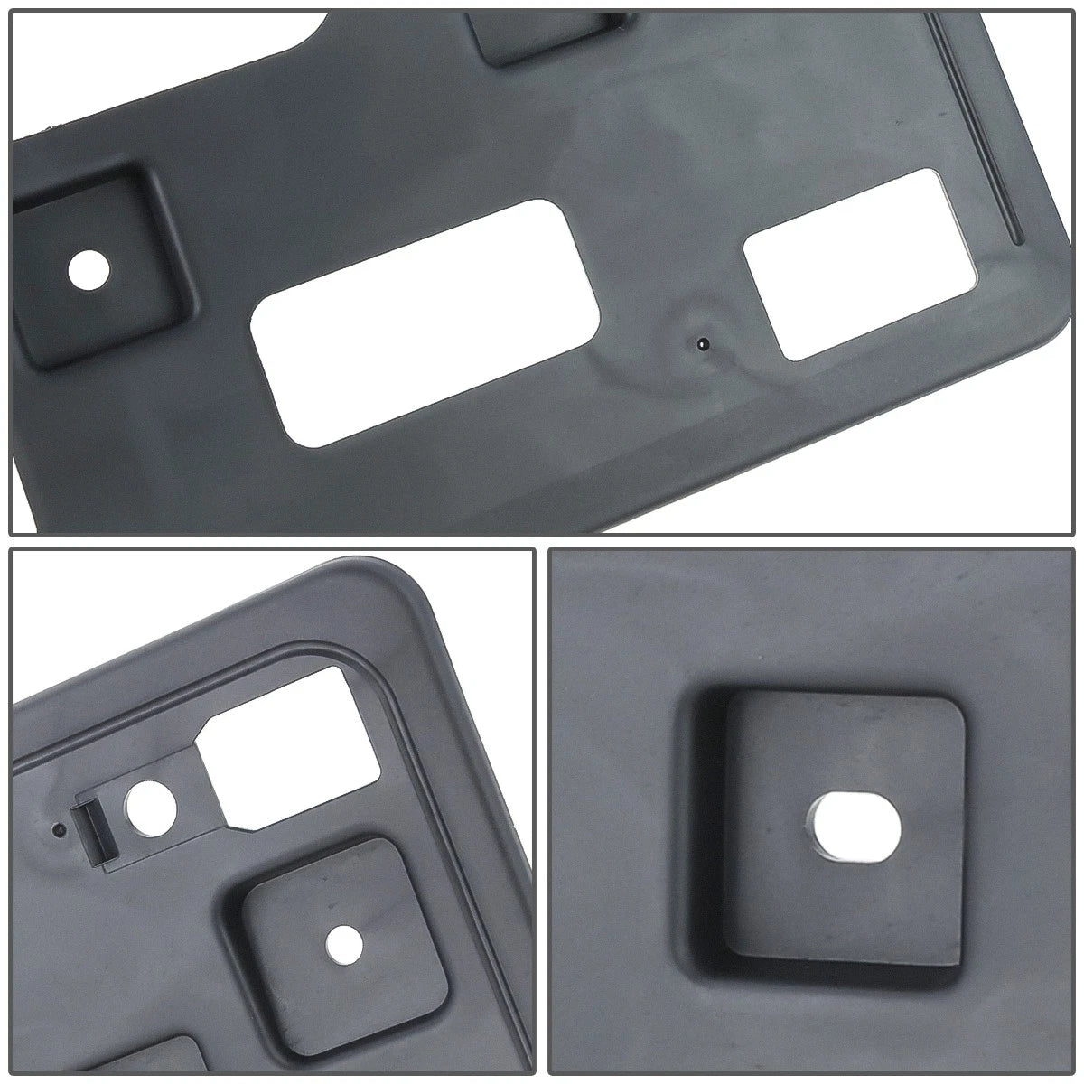 Front Bumper License Plate Mounting Bracket for Honda Civic Sedan/Coupe (2019–2021)