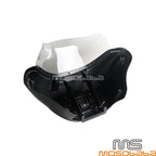 Headlight Fairing Windshield + LED Headlamp for Harley Softail FXFBS (2018-2023)