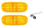 LED Turn Signal Parking Light Lenses and Flasher for Chevy Truck (1958–1959)