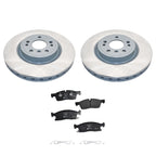 DuraGo Front Rotors & Hella Ceramic Disc Brake Pads Kit for MB W166 (2012–2015)