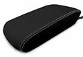 Console Lid Pull Over Cover Leather for Toyota 4Runner (2010–2019) White Stitch