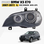 Driver Side HID/Xenon Headlight for BMW X5 E70 (2007–2011) Adaptive Lamps