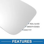 Heated Left Side Mirror Glass for Volkswagen Golf Mk6 (2009–2013)