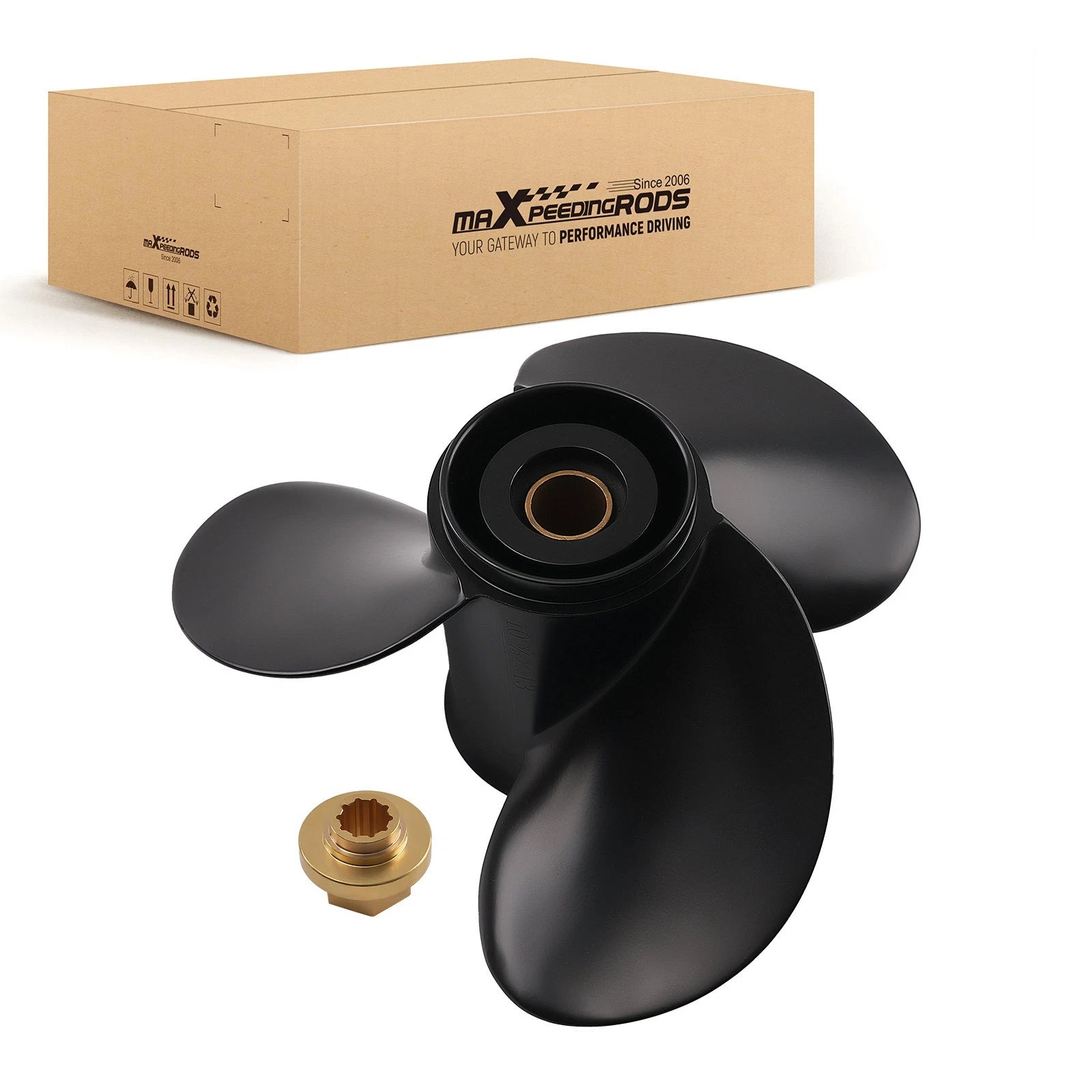 3 Blade Propeller for Mercury 9.9-25HP (1980–2005)