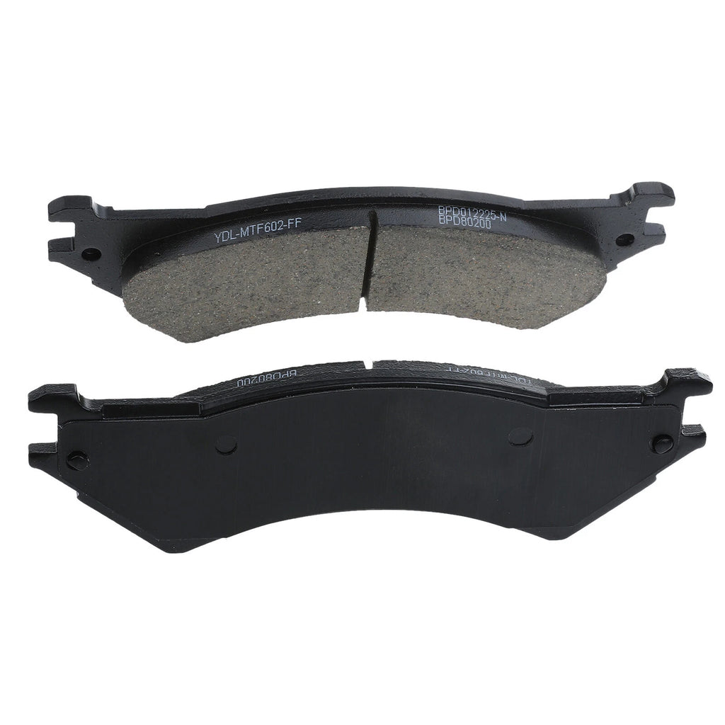 Set of 4 Disc Brake Rotors & Ceramic Pads for Ford E-250 (2003–2007)
