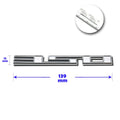 Polished Metal 3D Decal Emblem Sticker for Chevrolet Isuzu Pontiac (350)